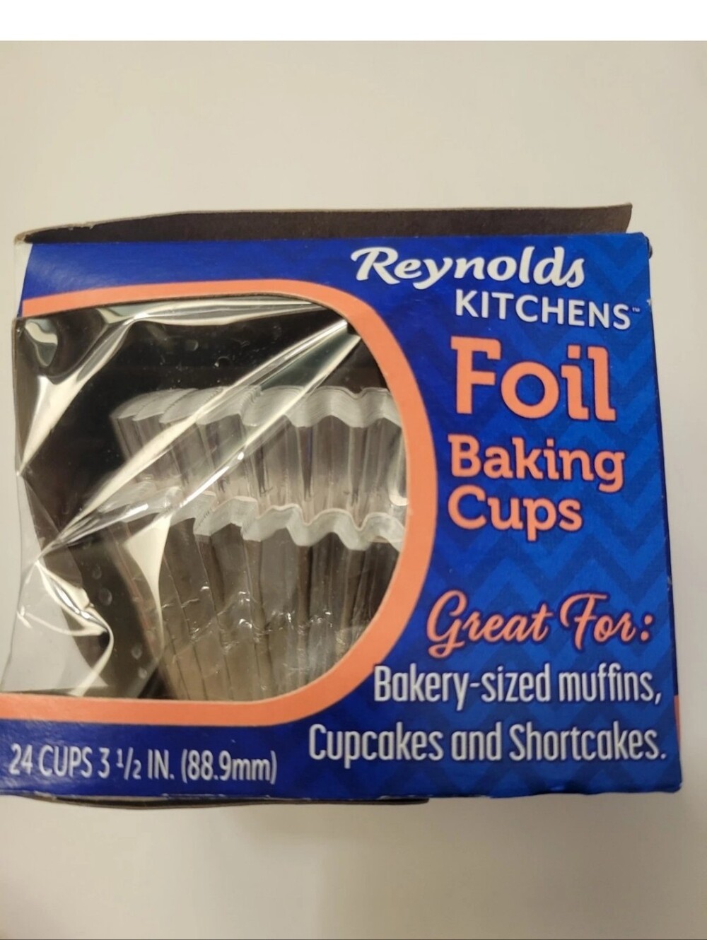 Reynolds Foil Baking Cups 3.5" Extra Large Jumbo 24 Ct New Discontinued
